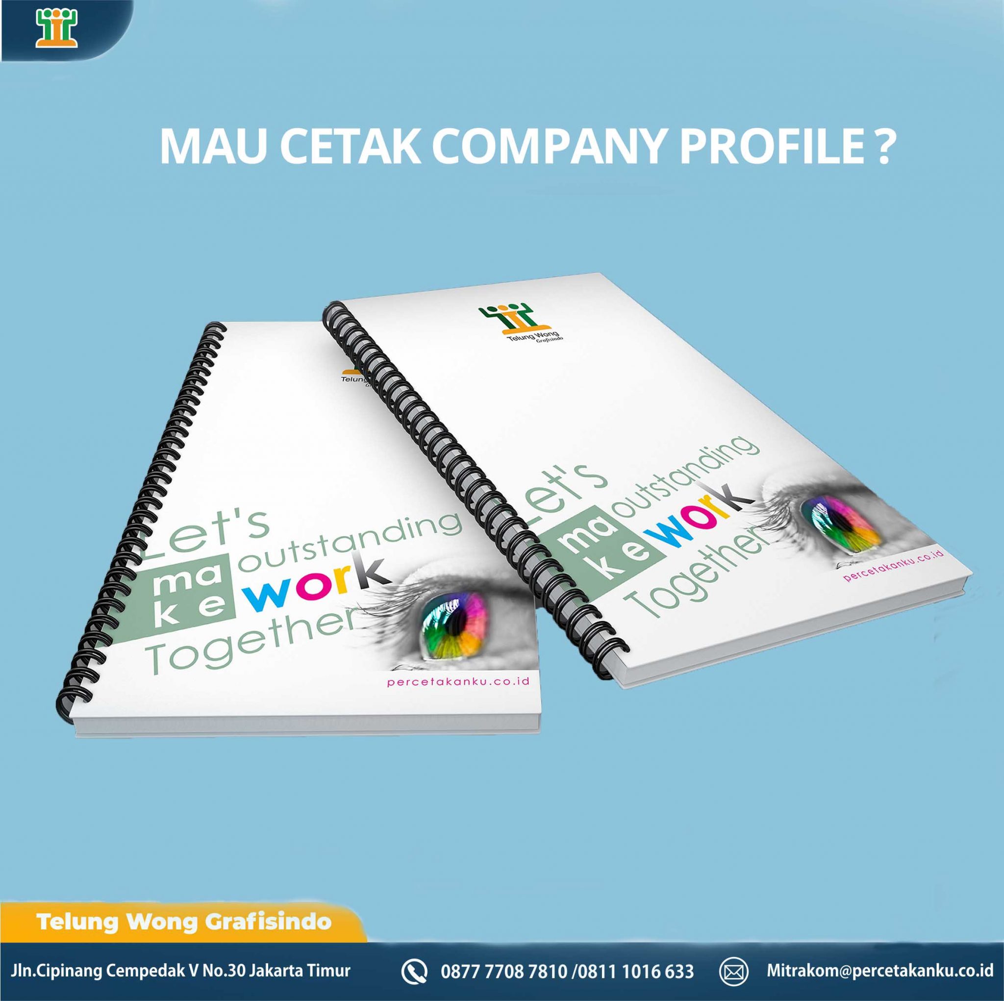 Jasa Percetakan Company Profile Profesional di Solo