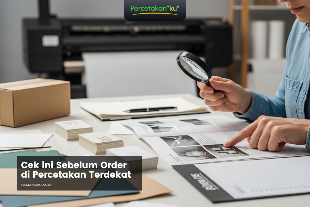 9 Hal Yang Harus Dicek Sebelum Order di Percetakan Terdekat