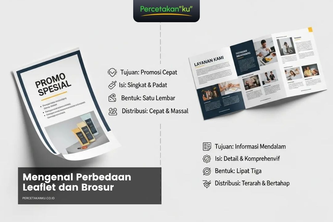 Inilah 7 Perbedaan Leaflet dan Brosur