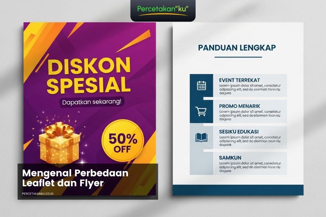 Pahami 7 Perbedaan Leaflet dan Flyer, Jangan Salah!