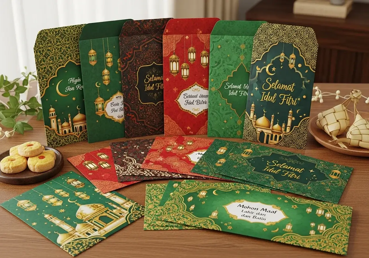 Ragam Jenis Kertas untuk Cetak Amplop Lebaran
