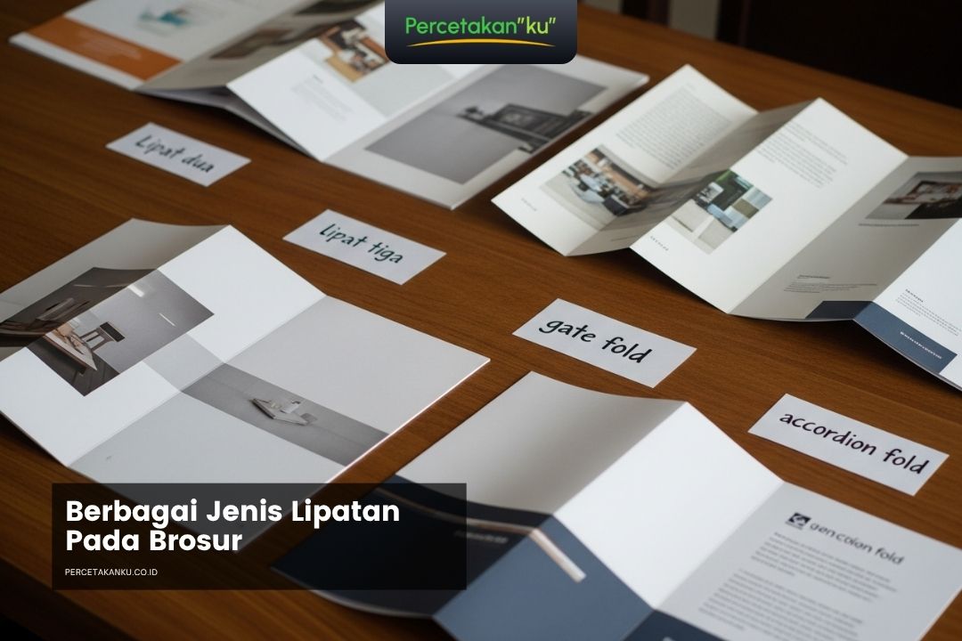 Jenis Lipatan Brosur yang Paling Sering Dipakai Percetakan dan Fungsinya